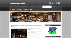 Desktop Screenshot of lavallonia.be